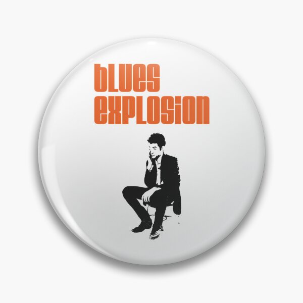 Artikelvorschau, Blues Explosion Indie-Rock-Band Orange entworfen und verkauft von MuseHaven.
