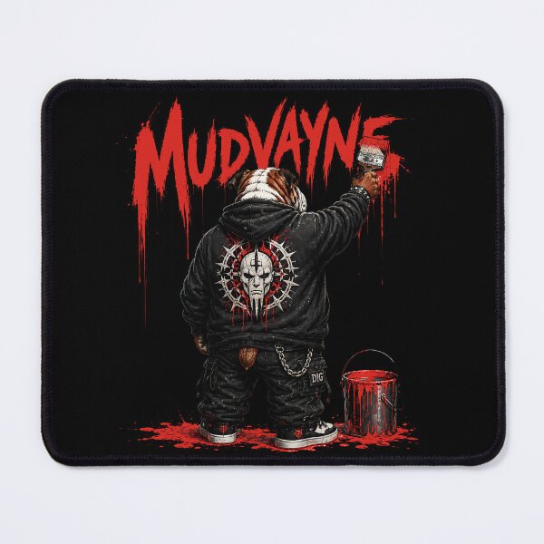 Item preview, Mudvayne Street Art Graffiti Bulldog Paint designed and sold by ZHISUART.