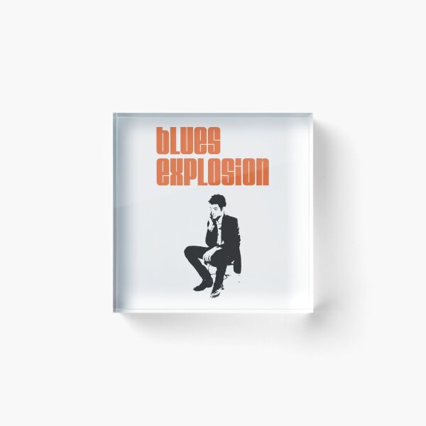Item preview, Blues Explosion Indie Rock Band Orange designed and sold by MuseHaven.