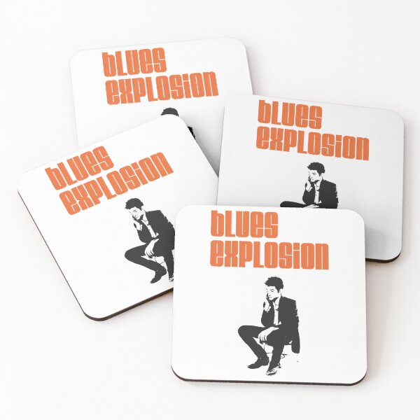 Item preview, Blues Explosion Indie Rock Band Orange designed and sold by MuseHaven.