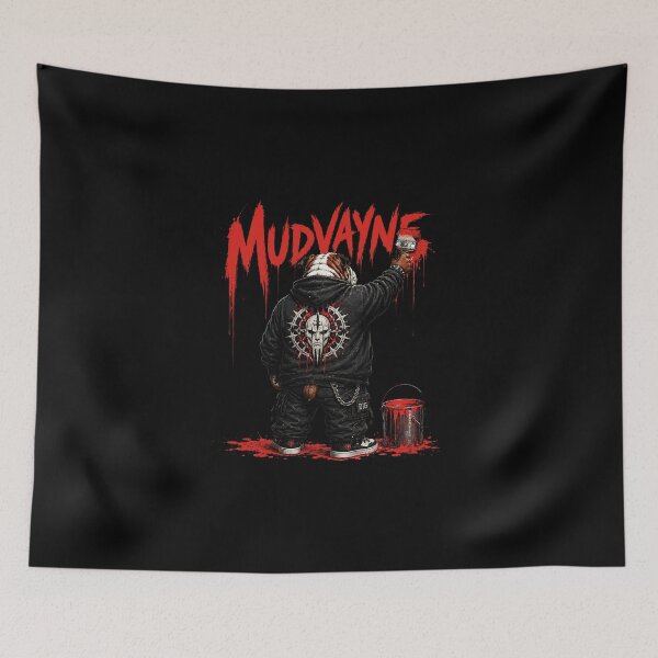 Item preview, Mudvayne Street Art Graffiti Bulldog Paint designed and sold by ZHISUART.