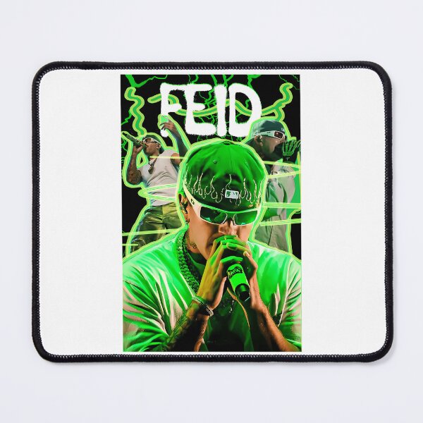 Item preview, Feid Neon Aesthetic Music Art  Vibrant Green Concert Style Design designed and sold by zak-imasasag.