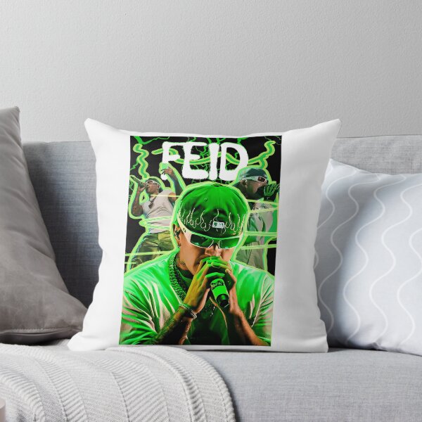 Item preview, Feid Neon Aesthetic Music Art  Vibrant Green Concert Style Design designed and sold by zak-imasasag.