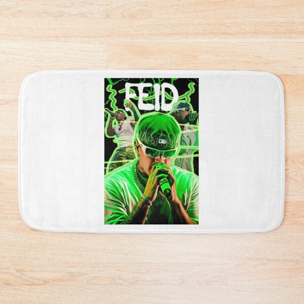 Item preview, Feid Neon Aesthetic Music Art  Vibrant Green Concert Style Design designed and sold by zak-imasasag.