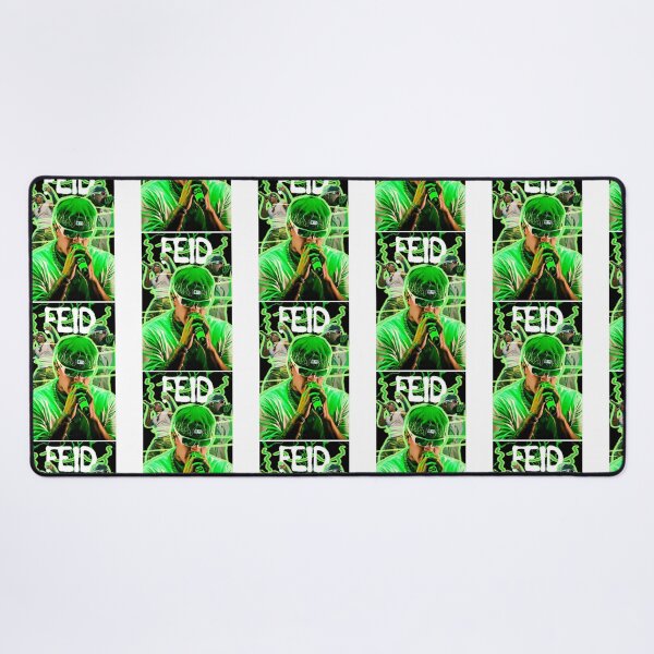 Item preview, Feid Neon Aesthetic Music Art Vibrant Green Concert Style Design designed and sold by zak-imasasag.