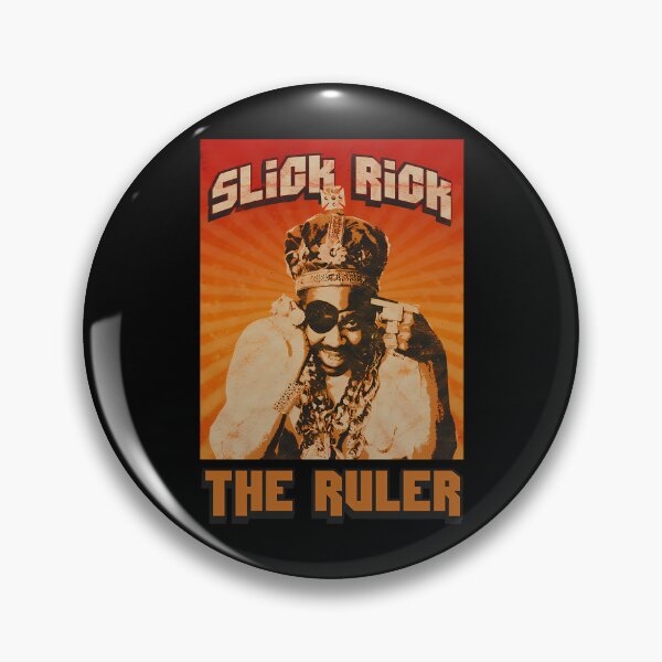 Item preview, Slick Rick The Ruler Old School Hip Hop King designed and sold by MuseHaven.