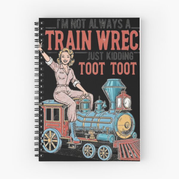 Item preview, Humorous Vintage Im Not Always A Train Wreck Funny designed and sold by MRXSHOOP.
