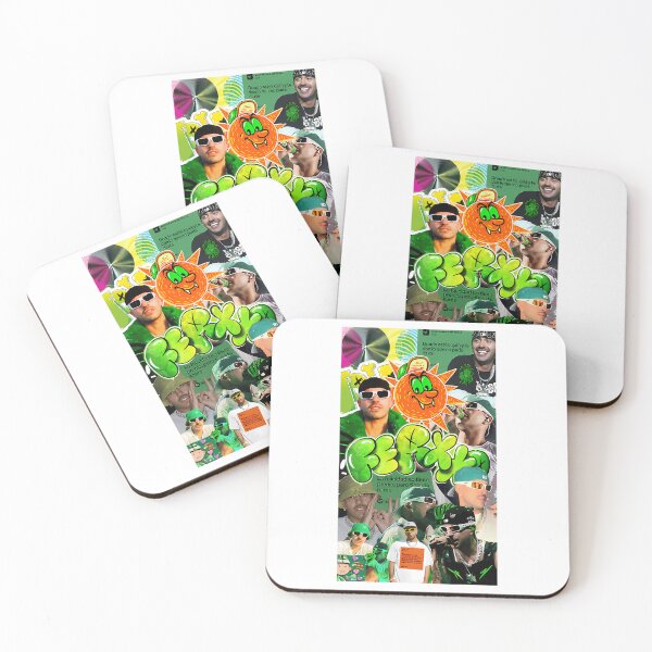 Item preview, Feid Urban Collage Aesthetic  Green Vibe Latin Street Art designed and sold by zak-imasasag.
