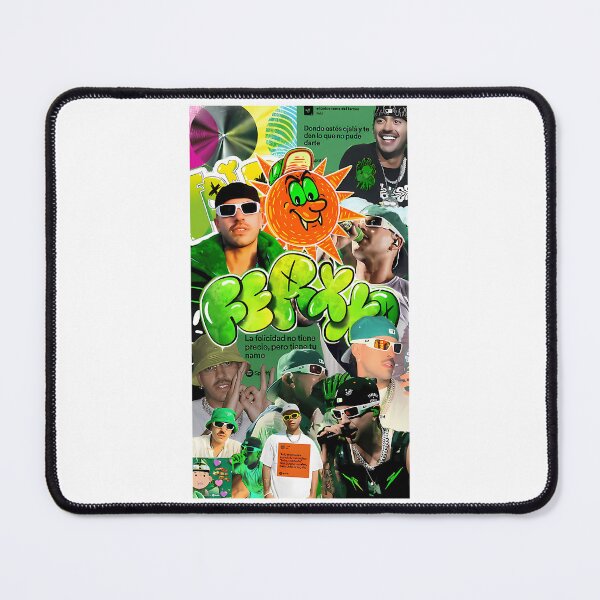 Item preview, Feid Urban Collage Aesthetic Green Vibe Latin Street Art designed and sold by zak-imasasag.