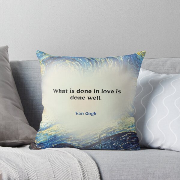 Item preview, Vincent van Gogh Quote Poster | What Is Done in Love Is Done Well | Inspirational Wall Art designed and sold by Poeticrituation.