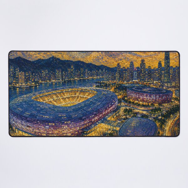 Item preview, Kai Tak Sports Park - Van Gogh's Dream Travels (Impressionist Art) designed and sold by ianm1028.