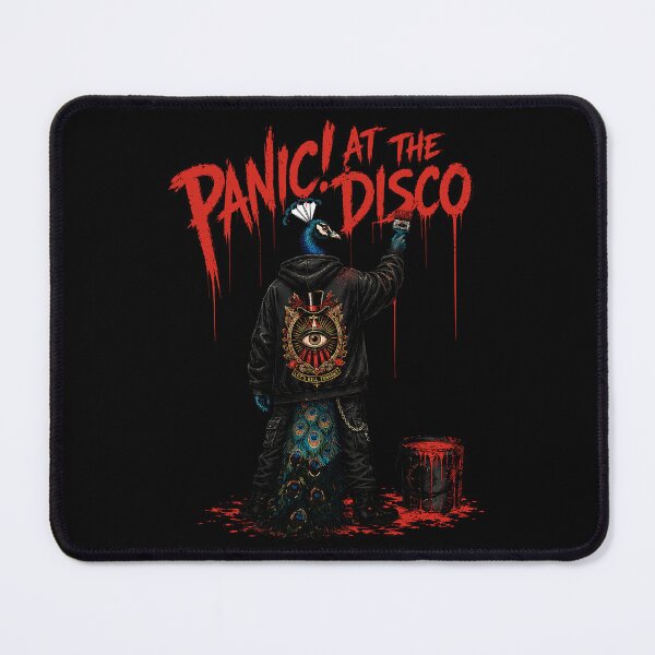 Item preview, Panic At The Disco Peacock Gothic Graffiti Art designed and sold by ZHISUART.