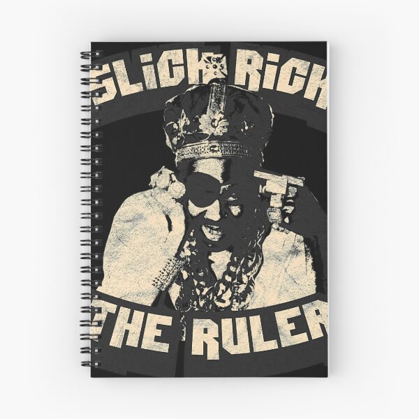 Item preview, Slick Rick The Ruler Monochrome Hip Hop Portrait designed and sold by MuseHaven.
