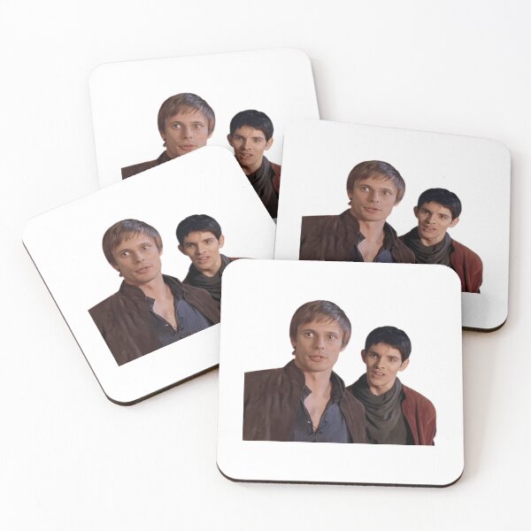 Item preview, Bbc Merlin Arthur And Merlin Sticker designed and sold by siaars-den.