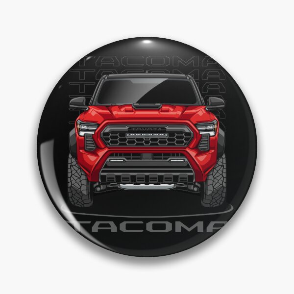 Artikelvorschau, Der 2025 Tacoma TRD Pro (Solar Octane Red) entworfen und verkauft von JioojiProject.