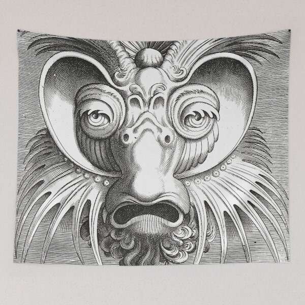 Item preview, Mask with Scallop Shell on the Forehead designed and sold by The Ravens Ballad.