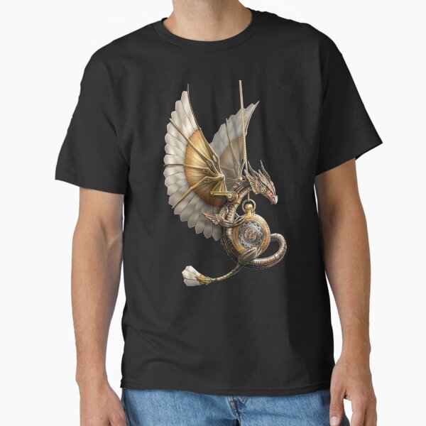 Item preview, Steampunk Dragon on watch gift vintage designed and sold by WMGifts.
