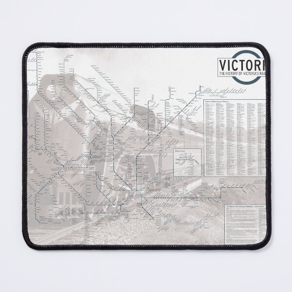Item preview, The History of Victoria's Railways (2nd edition) designed and sold by trainsandtrams.