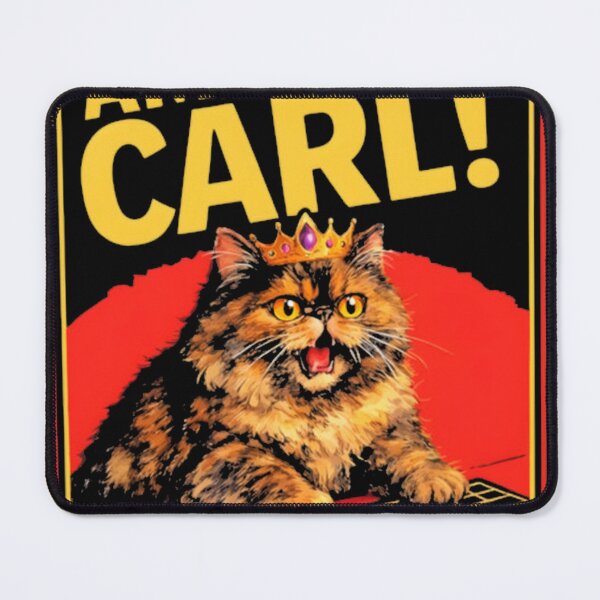 Item preview, I Am Yelling Carl Donut The Cat Dungeon Crawler Ca designed and sold by Demakusan.