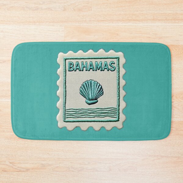 Item preview, Bahamas Vintage Travel Patch Seashell Embroidered designed and sold by tiigerdad.