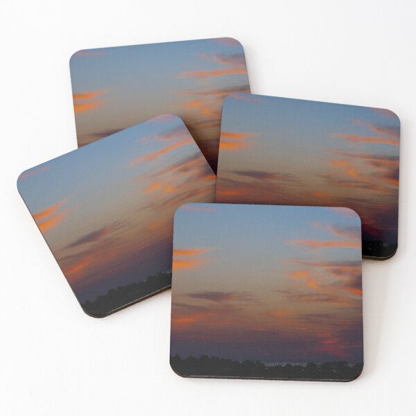 Item preview, Dramatic Crimson Cloudscape: Sunset Horizon Silhouette designed and sold by Letalprema.