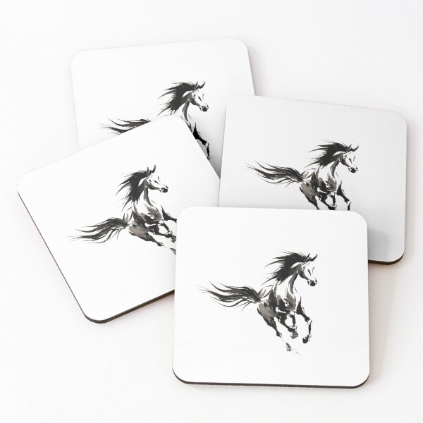 Item preview, Brushstroke Horse - S01 designed and sold by FlaskLab.