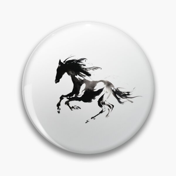 Artikelvorschau, Brushstroke Horse - S06 entworfen und verkauft von FlaskLab.