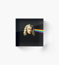 Bloque acrílico The Dark side of Isaac Newton