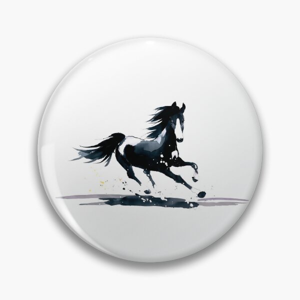 Artikelvorschau, Brushstroke Horse - S05 entworfen und verkauft von FlaskLab.
