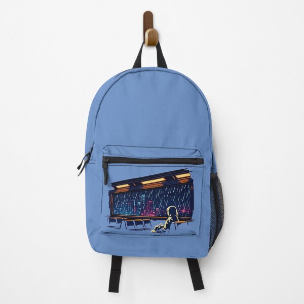 Item preview, Retrowave Last Train Home designed and sold by KungPowUnicorn.