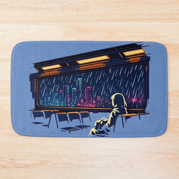 Item preview, Retrowave Last Train Home designed and sold by KungPowUnicorn.