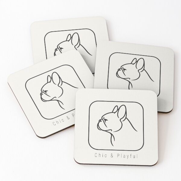 Item preview, Minimalist French Bulldog Line Art - Chic Pet Collection designed and sold by tineldesign.