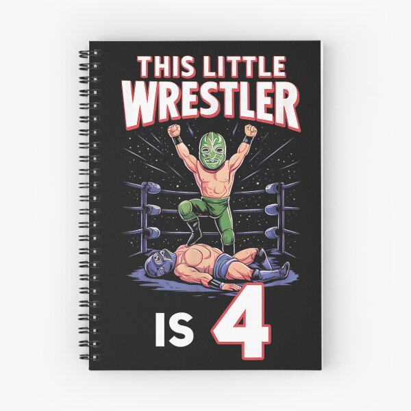 Item preview, 4th Wrestling Birthday Party This Little Wrestler Is 4 designed and sold by LillyDalgarno.