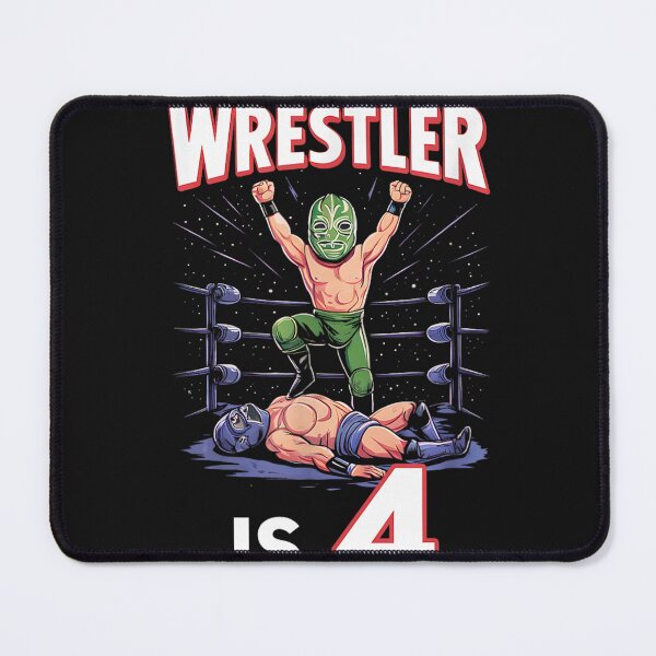 Item preview, 4th Wrestling Birthday Party This Little Wrestler Is 4 designed and sold by LillyDalgarno.