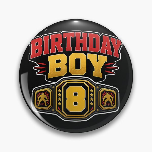 Item preview, Kids 8th Birthday Boy Wrestling Belt Wrestle 8 Year Old Boys designed and sold by LillyDalgarno.