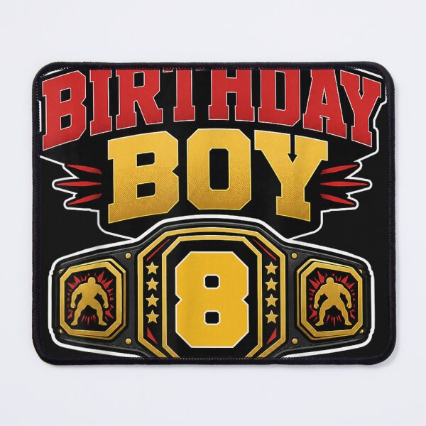 Item preview, Kids 8th Birthday Boy Wrestling Belt Wrestle 8 Year Old Boys designed and sold by LillyDalgarno.