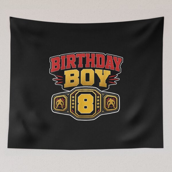 Item preview, Kids 8th Birthday Boy Wrestling Belt Wrestle 8 Year Old Boys designed and sold by LillyDalgarno.