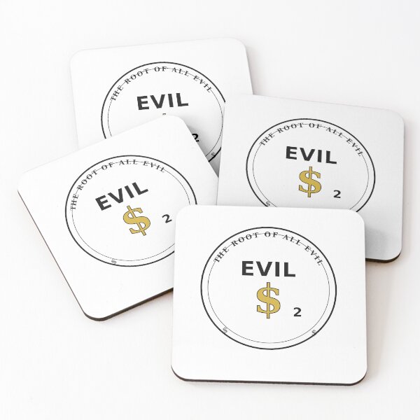 Item preview, EVILx2 Root of All Evil Money Design designed and sold by John O.
