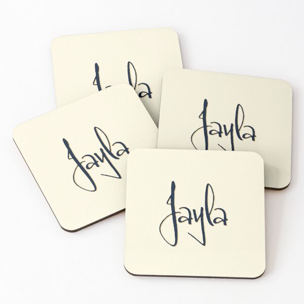 Item preview, JAYLA personalized type design designed and sold by CharlottePlaceArt.