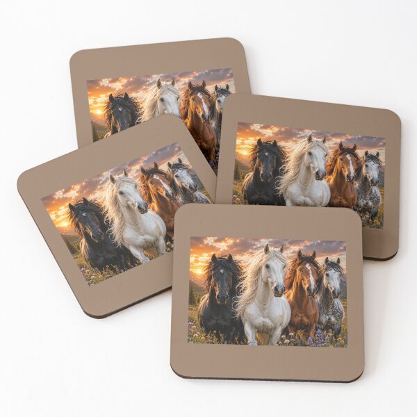 Item preview, Beautiful Tribe of Horses designed and sold by Linda La Guardia.
