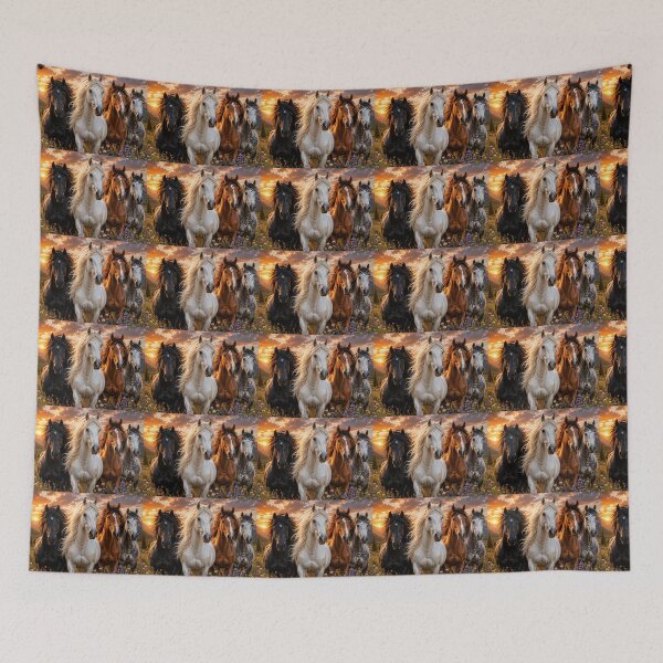 Item preview, Beautiful Tribe of Horses designed and sold by Linda La Guardia.