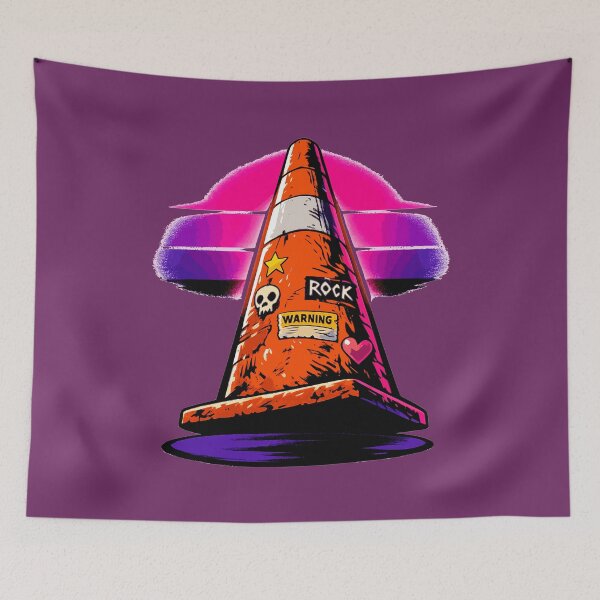 Item preview, Orange Traffic Cone Hero designed and sold by KungPowUnicorn.