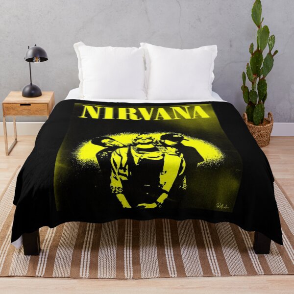 Item preview, Nirvana Vintage Grunge Rock Band designed and sold by zigzagalo.