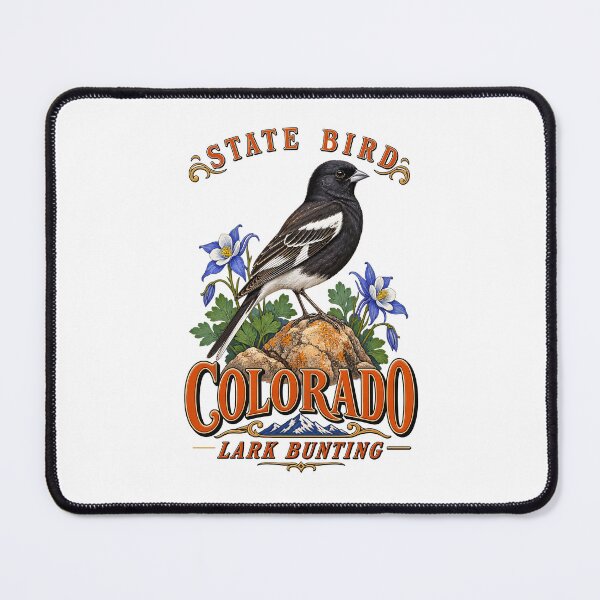 Item preview, Colorado Lark Bunting State Bird designed and sold by taiche.