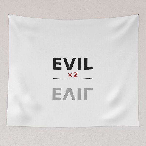 Item preview, EVILx2 Bold Statement Typography designed and sold by John O.
