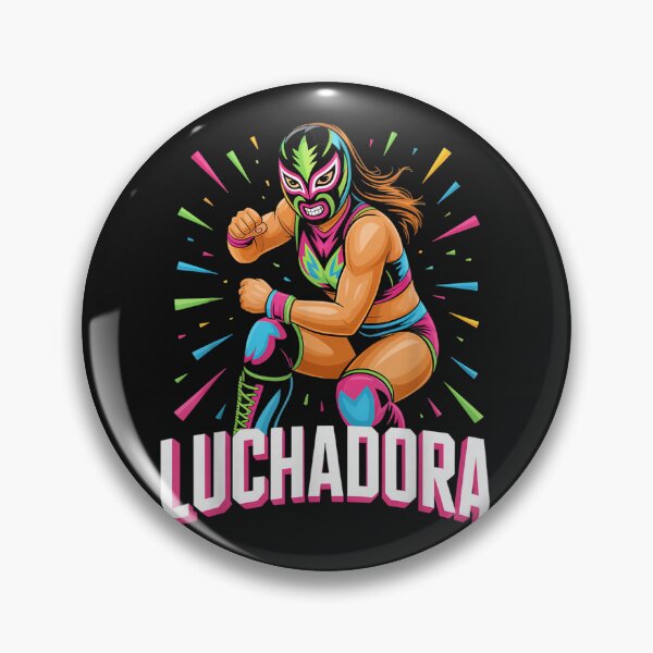 Item preview, Luchadora Lucha Libre Masks Mexican Wrestling designed and sold by LillyDalgarno.
