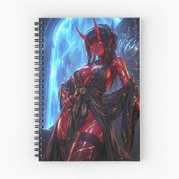 Item preview, Red Demon Queen Succubus Blue Magic designed and sold by GalleryBrisArt.