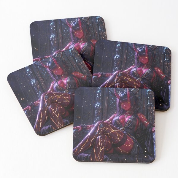 Item preview, Red Demon Queen Succubus Blue Magic designed and sold by GalleryBrisArt.