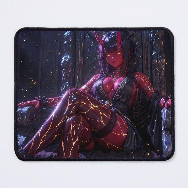 Item preview, Red Demon Queen Succubus Blue Magic designed and sold by GalleryBrisArt.