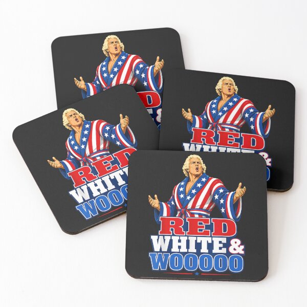 Item preview, Red White and Wooooo 4th of July Patriotic Funny Wrestling designed and sold by LillyDalgarno.